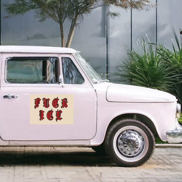 Fuck ICE – Anti ICE Car Magnet