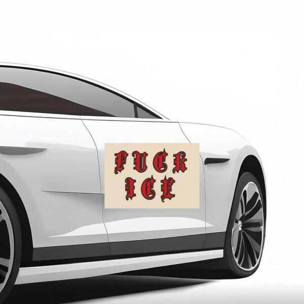 Fuck ICE – Anti ICE Car Magnet
