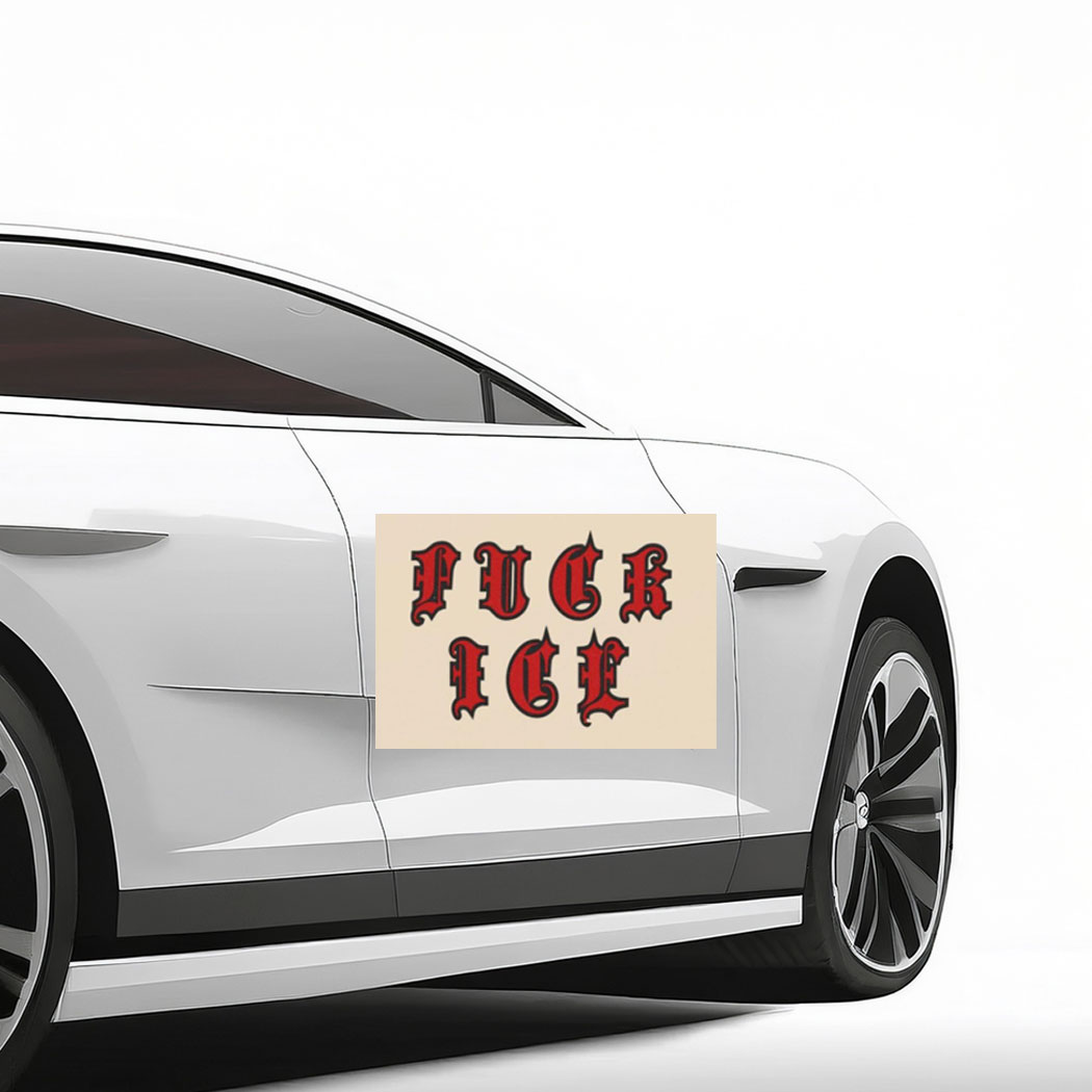 Fuck ICE – Anti ICE Car Magnet
