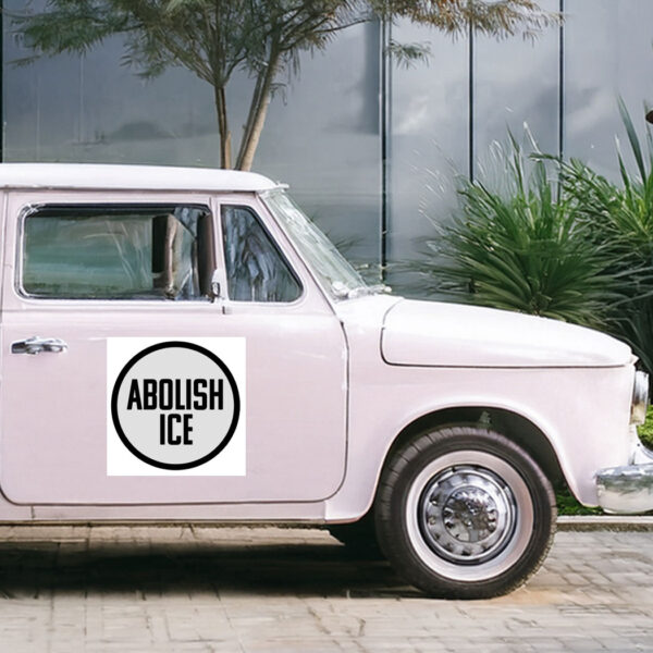 ABOLISH ICE Anti ICE Car Car Magnet