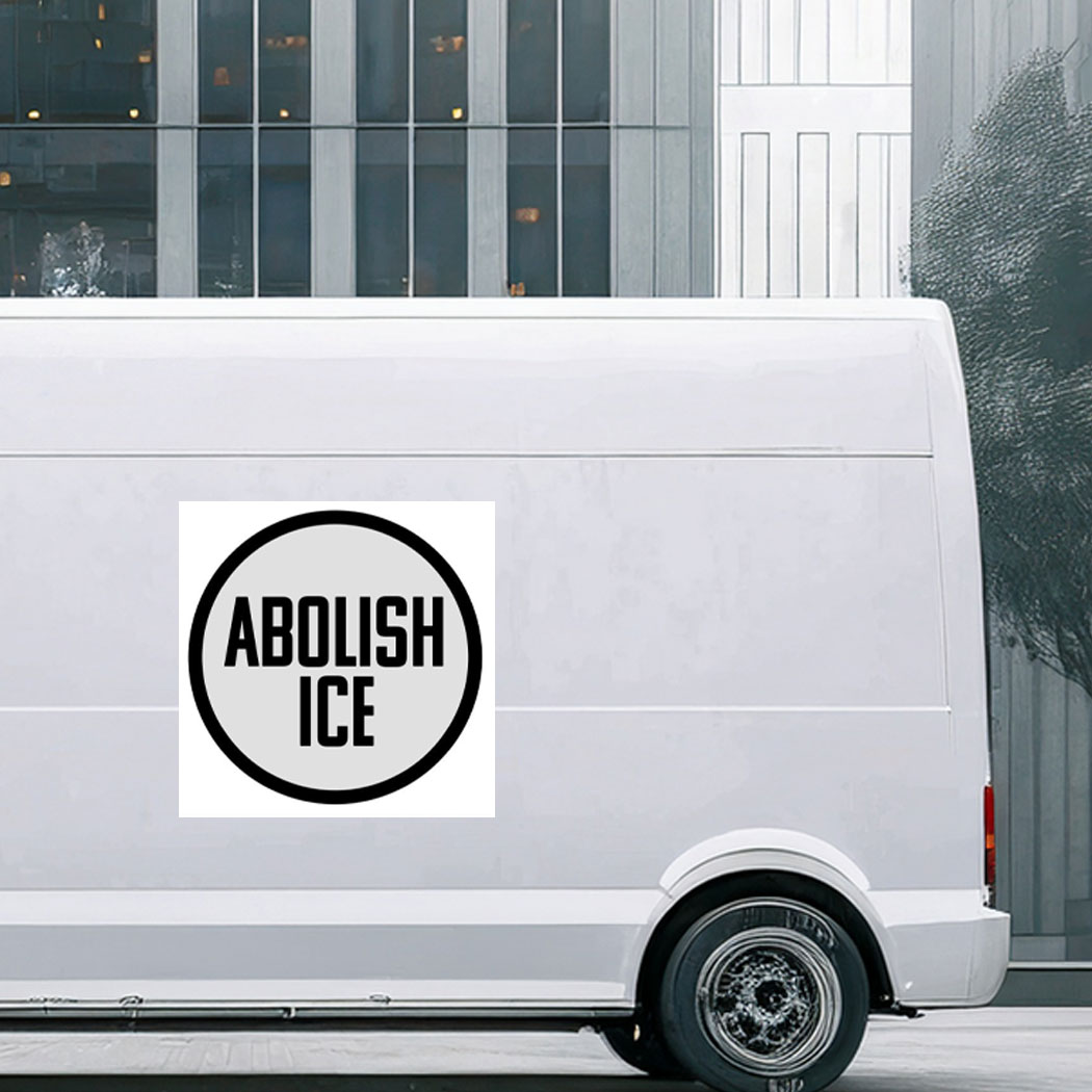 ABOLISH ICE Anti ICE Car Car Magnet