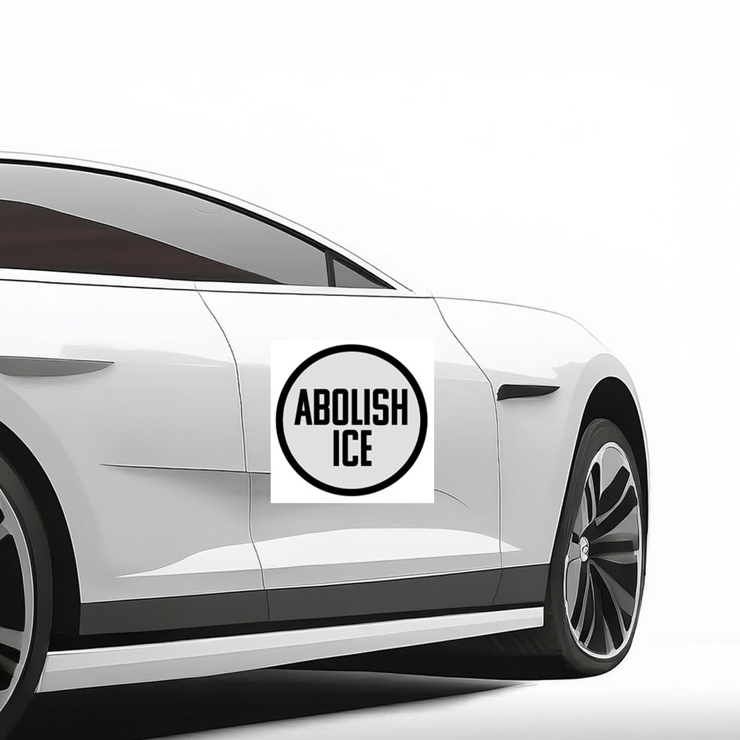 ABOLISH ICE Anti ICE Car Car Magnet
