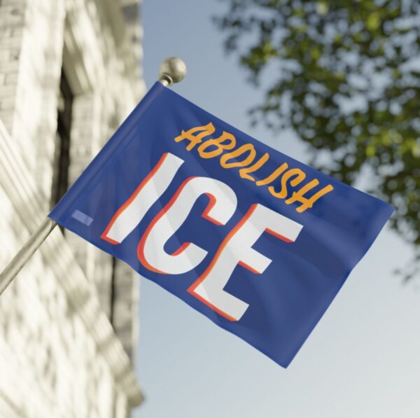 Abolish ICE Flag, Anti Trump