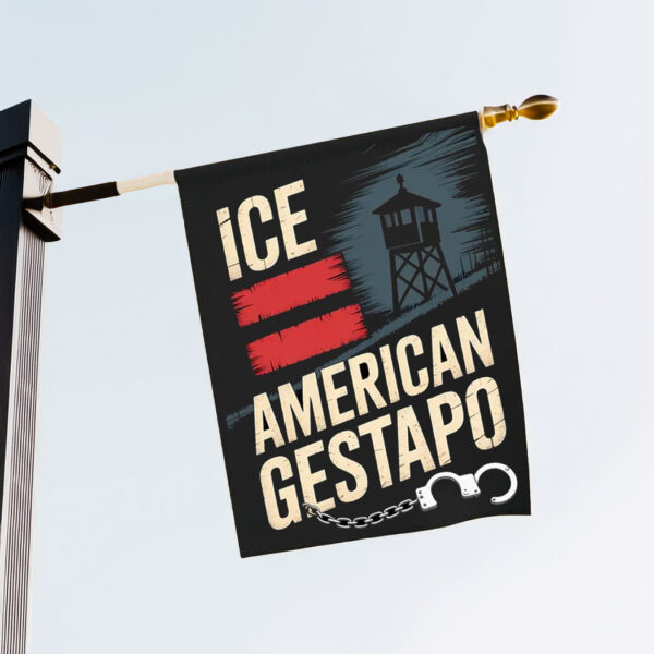 Abolish ICE Flag, Anti Trump Flag