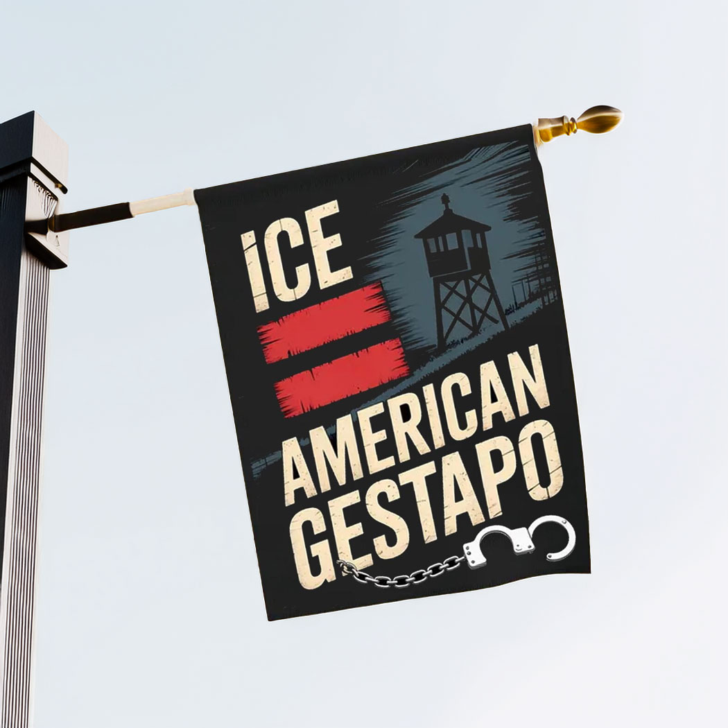 Abolish ICE Flag, Anti Trump Flag