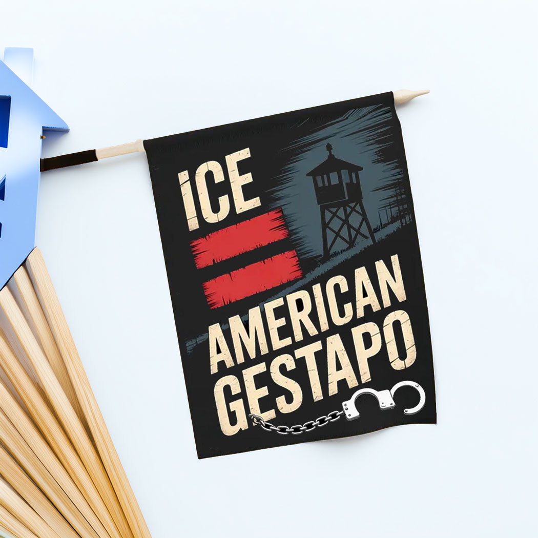 Abolish ICE Flag, Anti Trump Flag