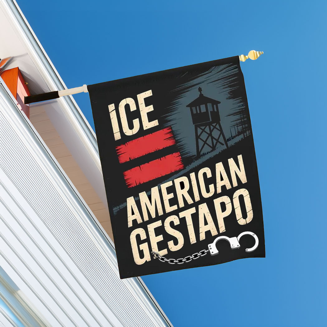 Abolish ICE Flag, Anti Trump Flag