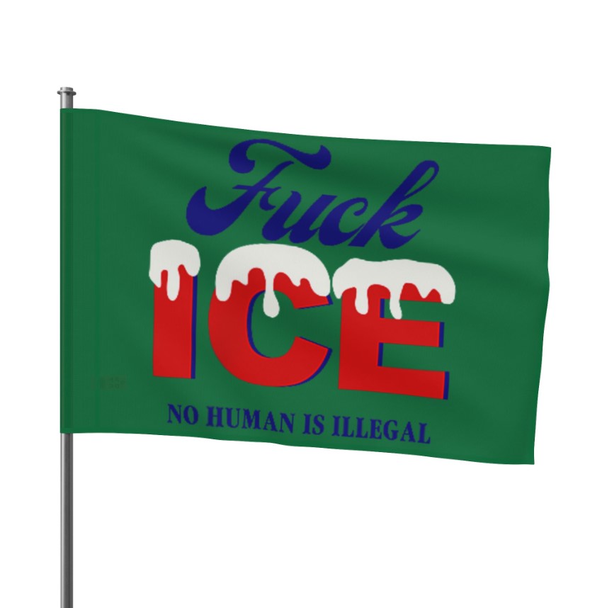 Abolish ICE Flag Stop ICE
