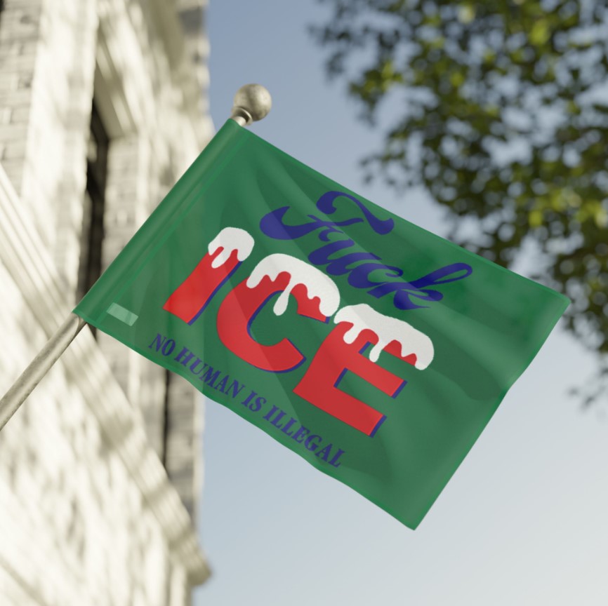Abolish ICE Flag Stop ICE