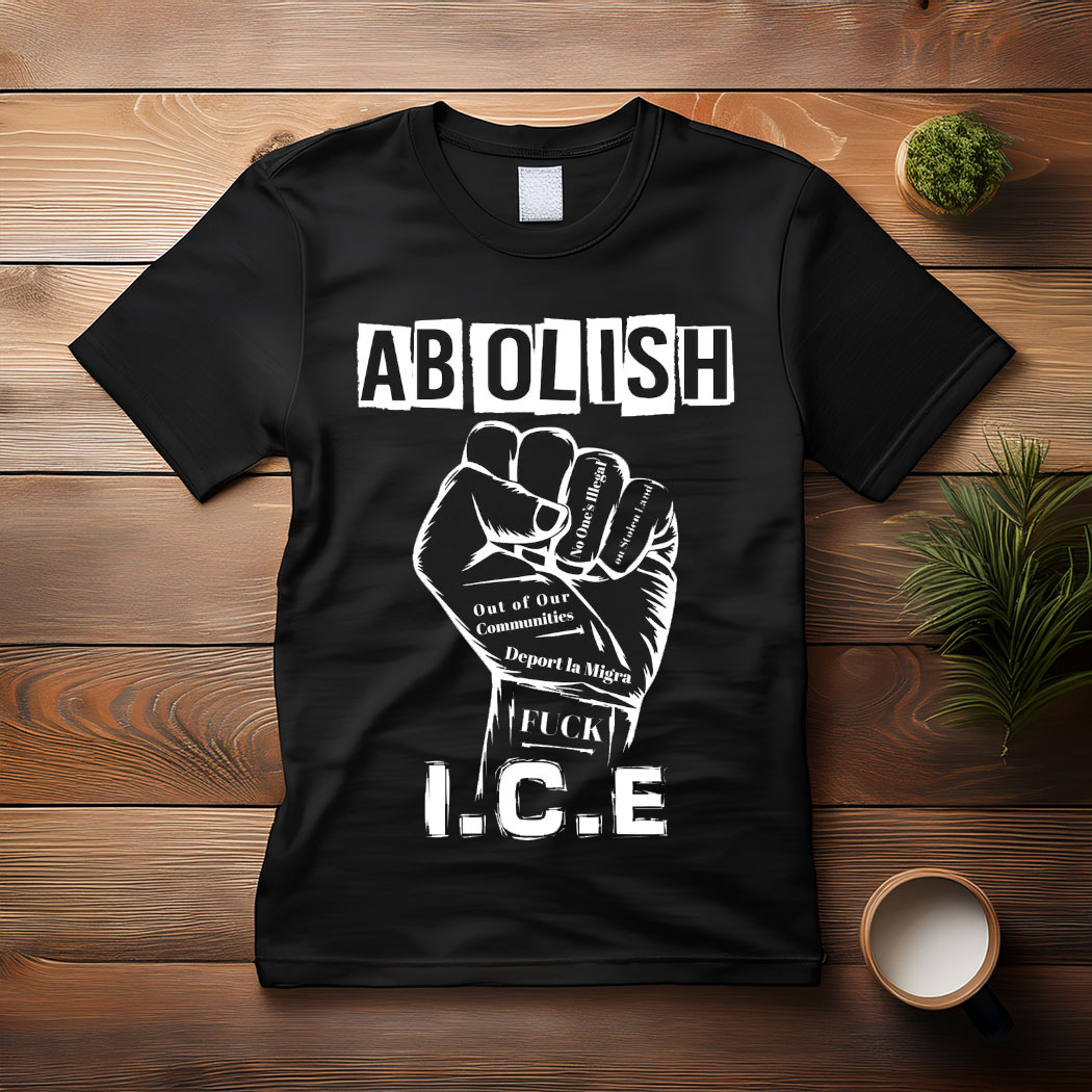 Abolish ICE Png, Fuck ICE Tee Shirt