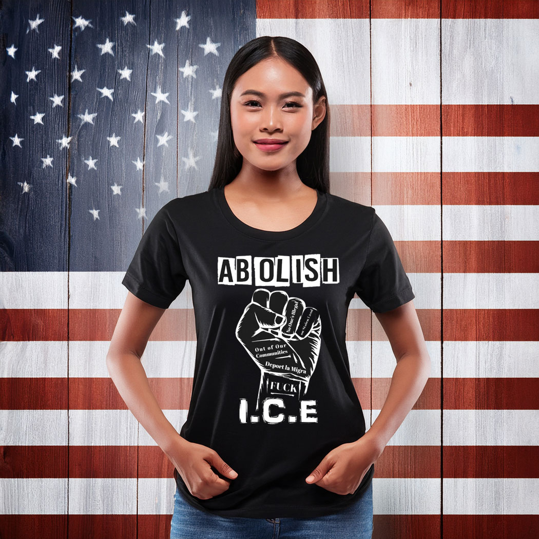 Abolish ICE Png, Fuck ICE Tee Shirt