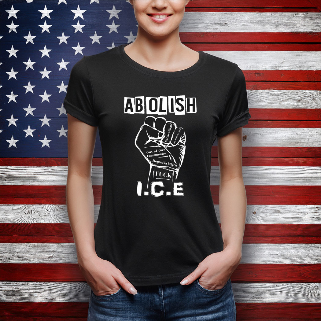 Abolish ICE Png, Fuck ICE Tee Shirt