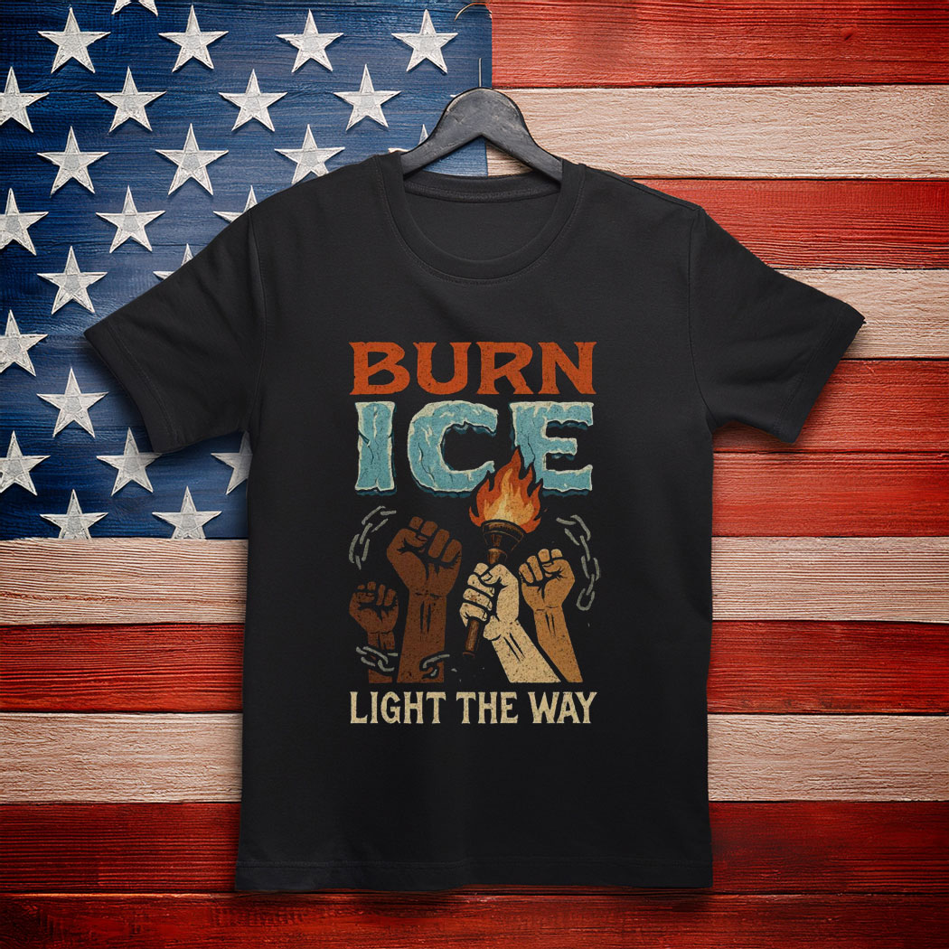 Burn Ice Light The Way, Anti ICE Tee