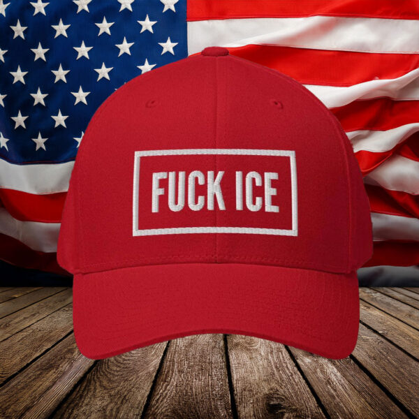 Fck ICE Embroidered Hat, Anti ICE Political Baseball Hat