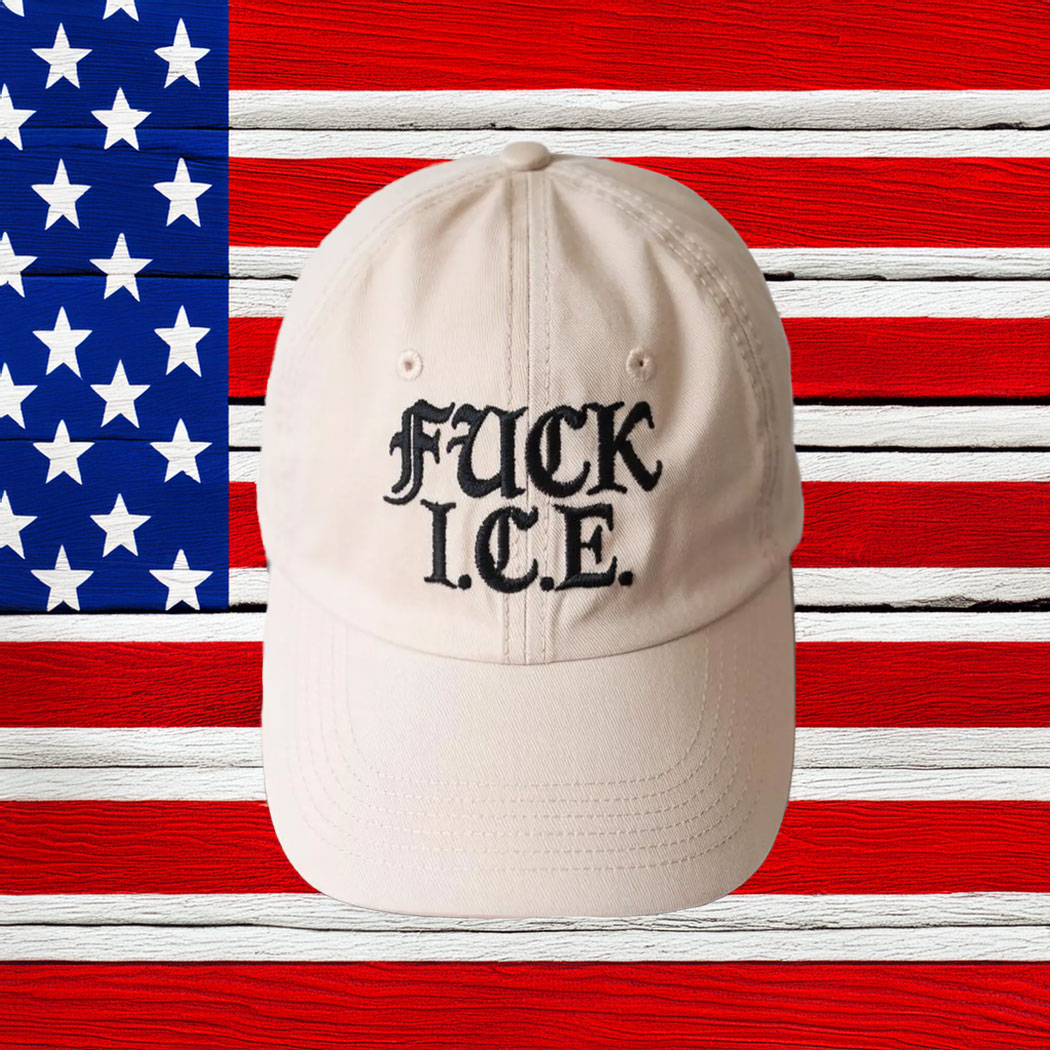 Fck ICE Embroidered Hat , Anti ICE Political Hat