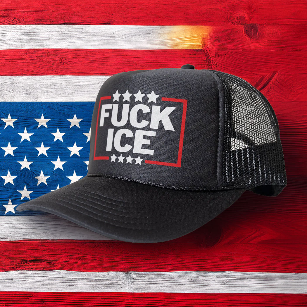 Fuck ICE Trucker Hat - Anti Fascist Fascism Protest Cap