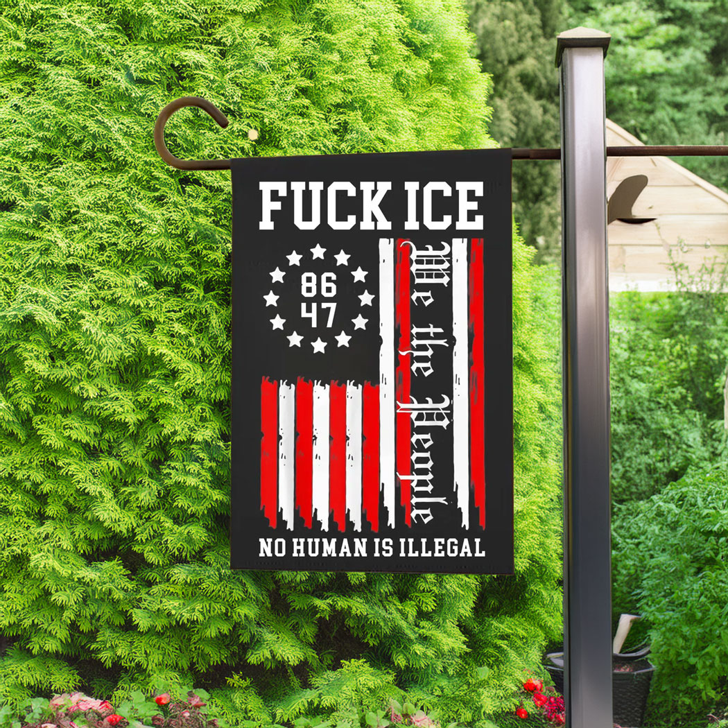 Fuck Ice Flag, Anti Trump Flag