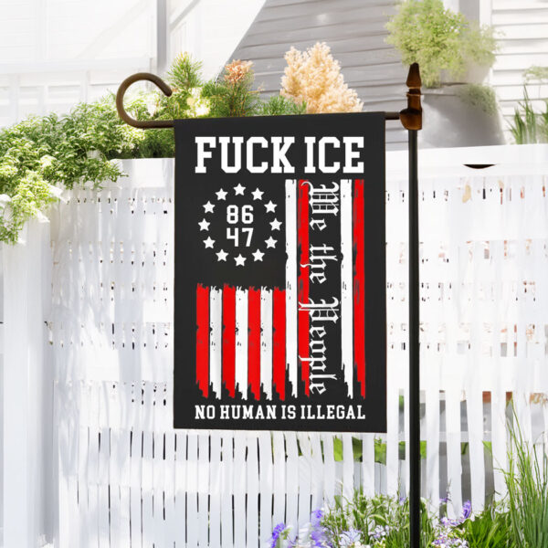 Fuck Ice Flag, Anti Trump Flag