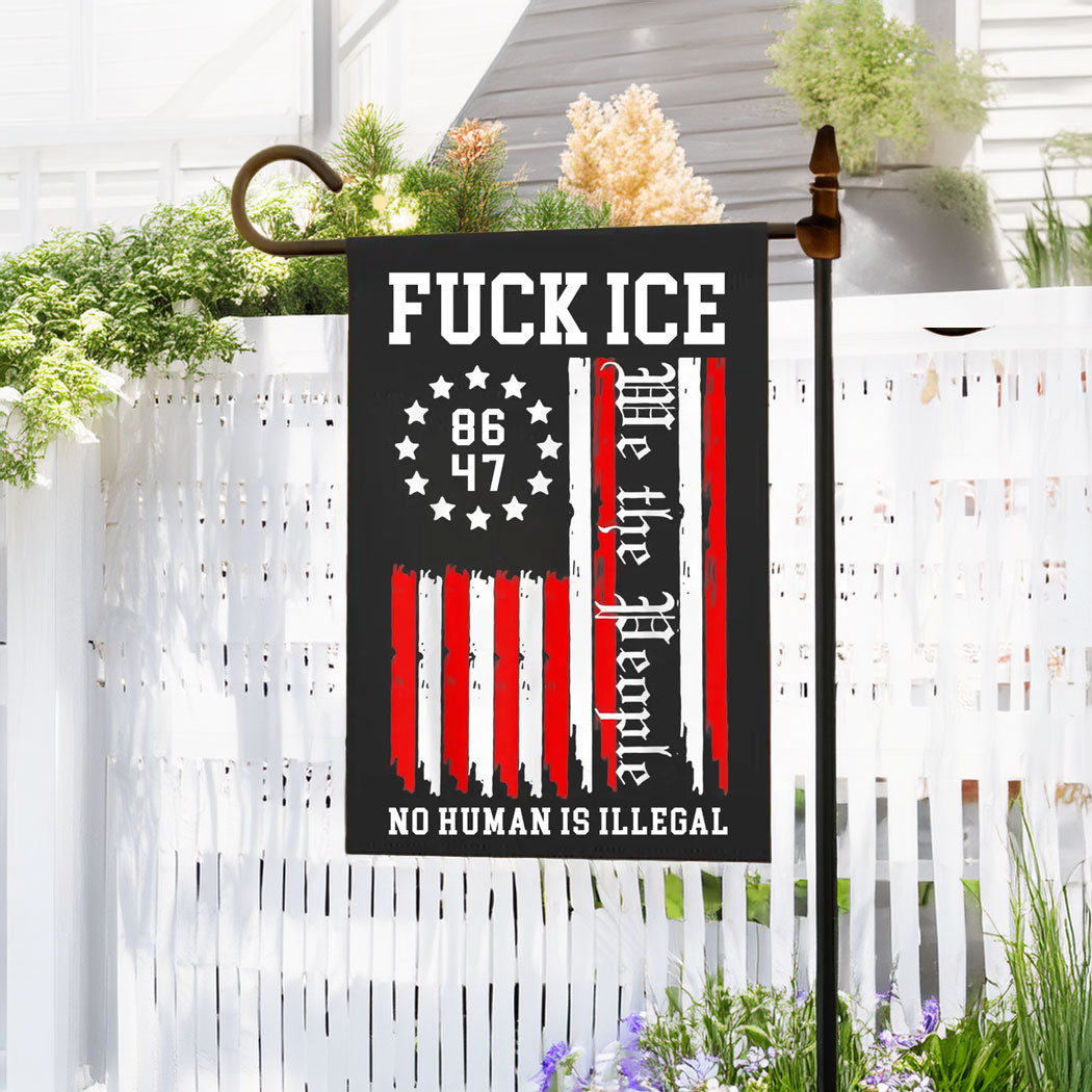 Fuck Ice Flag, Anti Trump Flag