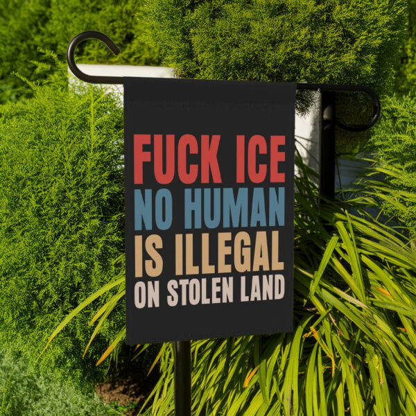 Fuck Ice Garden Flag, Abolish Ice 2025 Flag