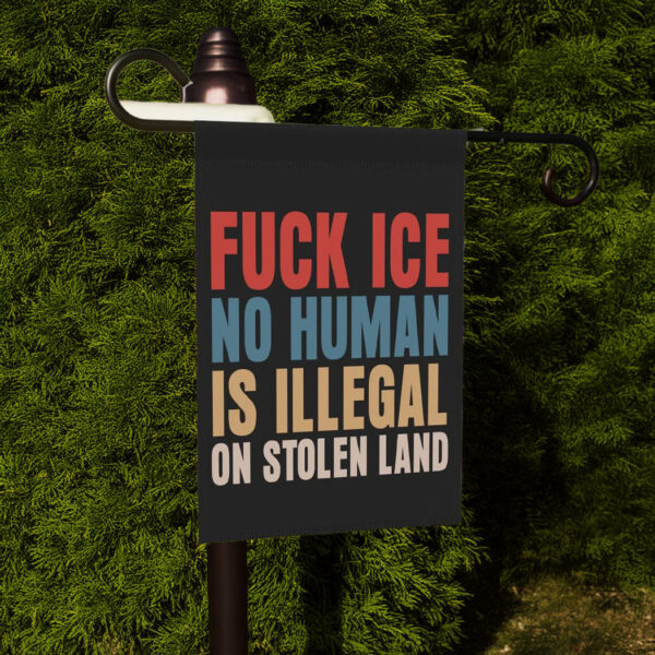 Fuck Ice Garden Flag, Abolish Ice 2025 Flag