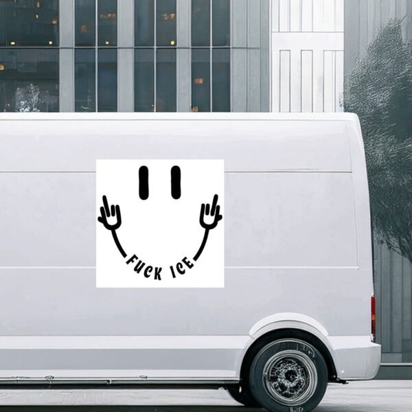 Fuck Ice Sticker - Car Magnet