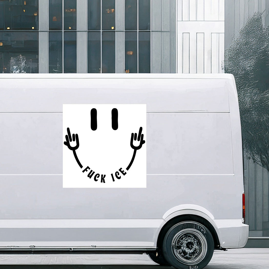 Fuck Ice Sticker - Car Magnet
