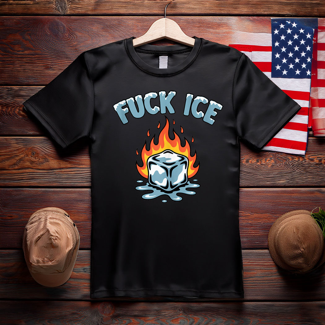 Funny FUCK ICE Protest Shirt - Resist Anti Deportation T-Shirt