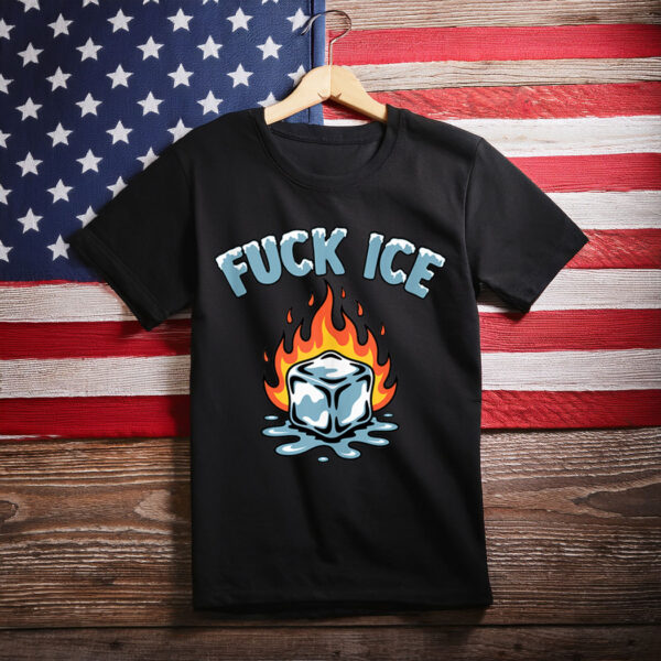 Funny FUCK ICE Protest Shirt - Resist Anti Deportation T-Shirt