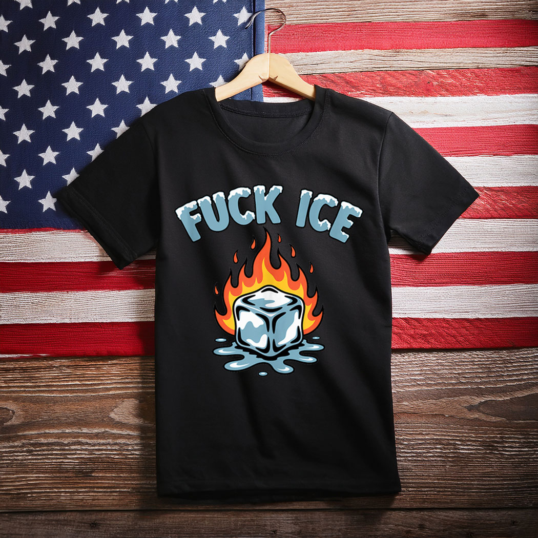 Funny FUCK ICE Protest Shirt - Resist Anti Deportation T-Shirt