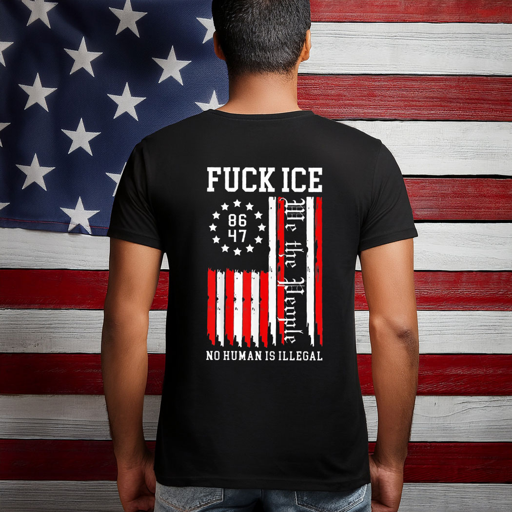 No Human Is Illegal Shirt, Fuck ICE Shirt, Abolish ICE Shirt