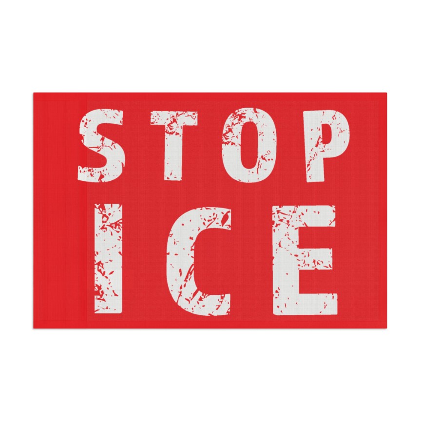 Stop ICE - Abolish ICE Flag
